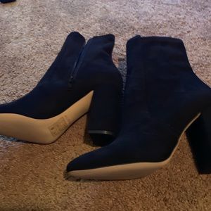 Aldo suede ankle boots